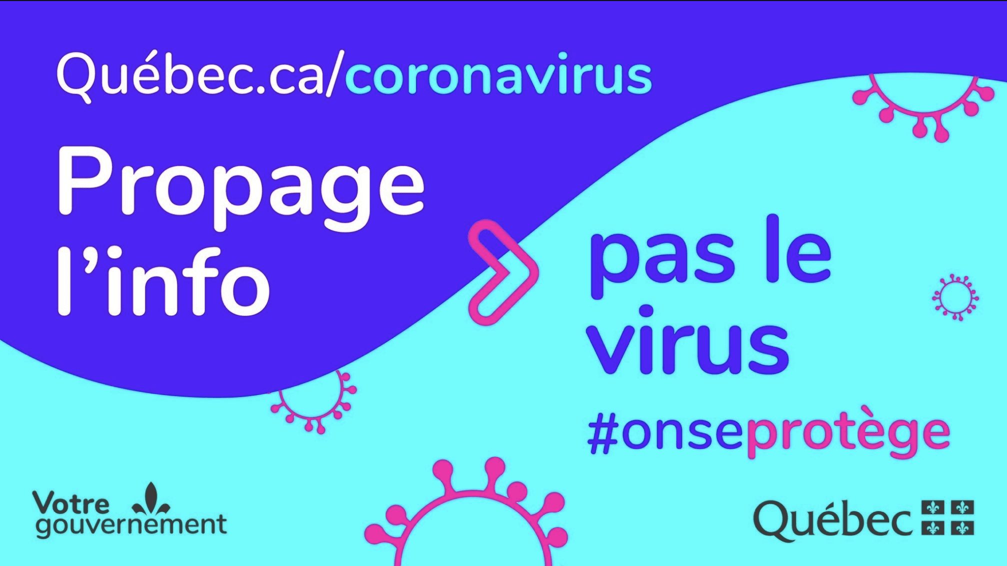 Propage l'info pas le virus