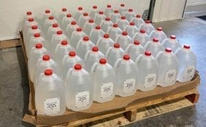 La Distillerie 3 Lacs produit du gel hydraulique