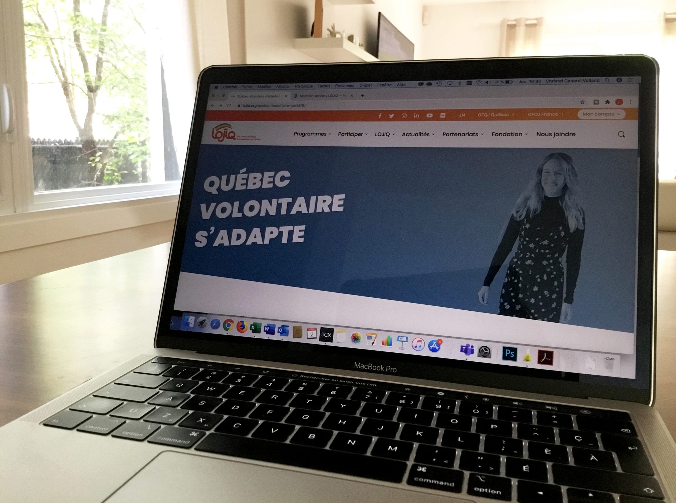 Québec Volontaire s'adapte : s'engager en ligne