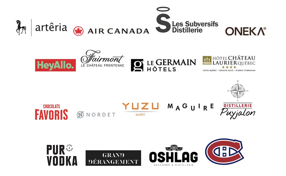 Partenaires de l'encan-bénéfice de la Fondation LOJIQ