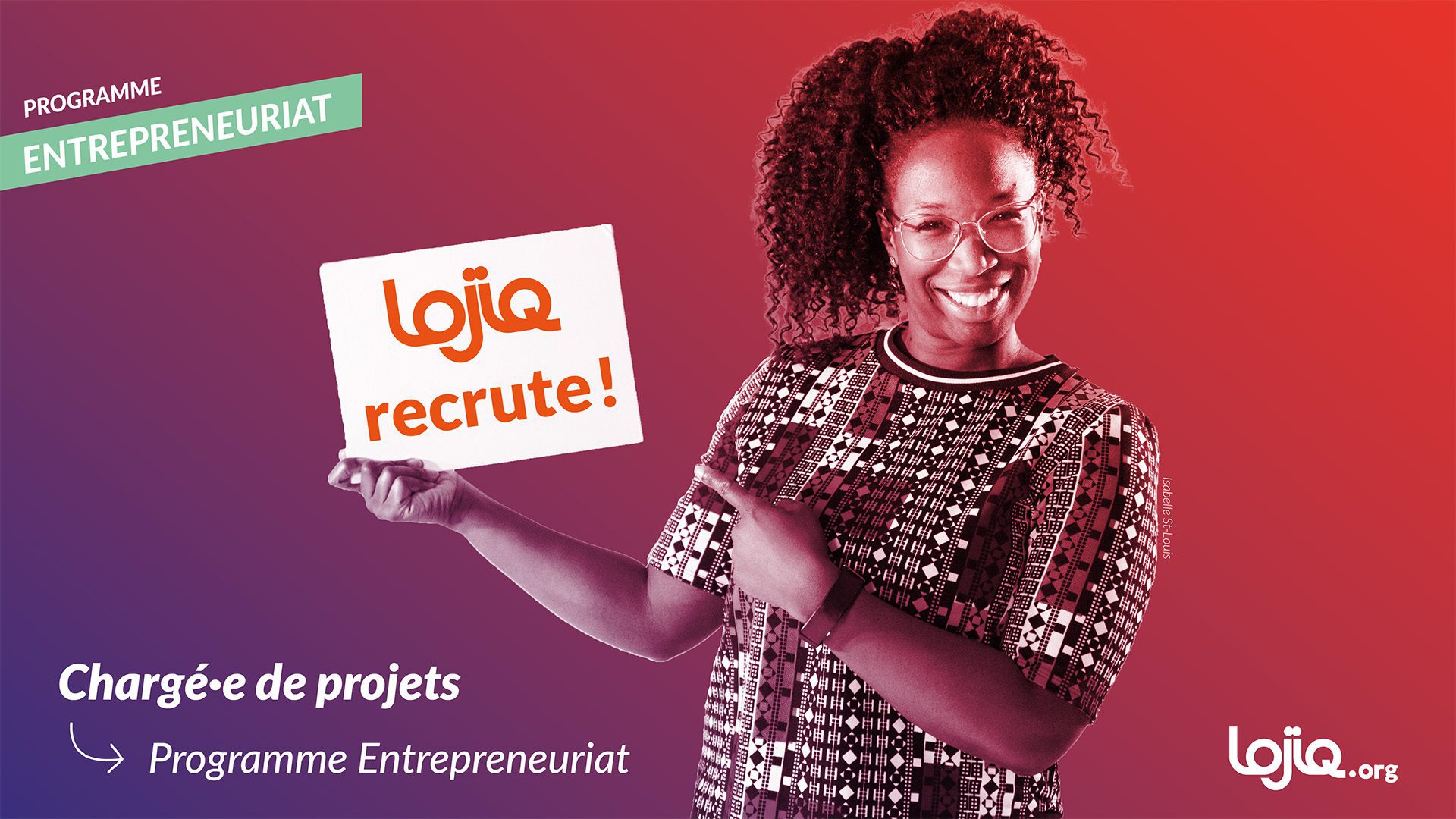 Chargé·e de projets, Programme Entrepreneuriat